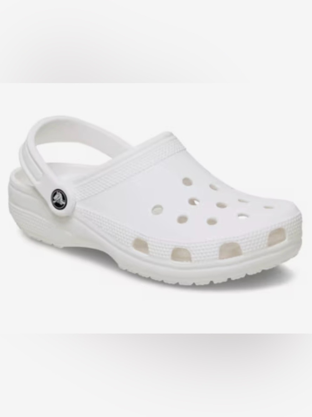 🆕 CROCS Kids Classic Clog in White